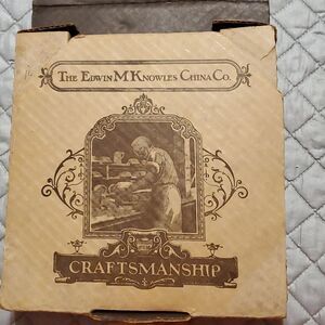 The Edwin M. Knowles China Co. “The ” collectible vintag…